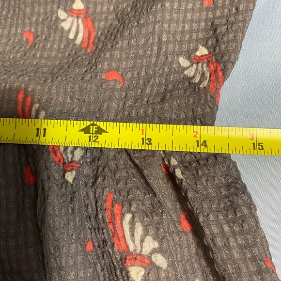 Free People Pink Pleated Sundress with Bishop Sleeves - Picture 8 of 16